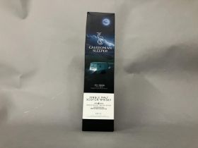 "TRAVELLER'S SELECTION". CALEDONIAN SLEEPER EXCLUSIVE SINGLE MALT LOWLAND SCOTCH WHISKY DISTILLED