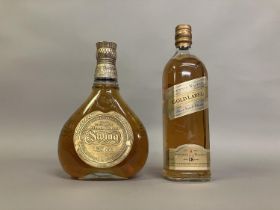 JOHNNIE WALKER BLENDED SCOTCH WHISKY 2 BOTTLES JOHNNIE GOLD LABEL 18 years old Specially Selected