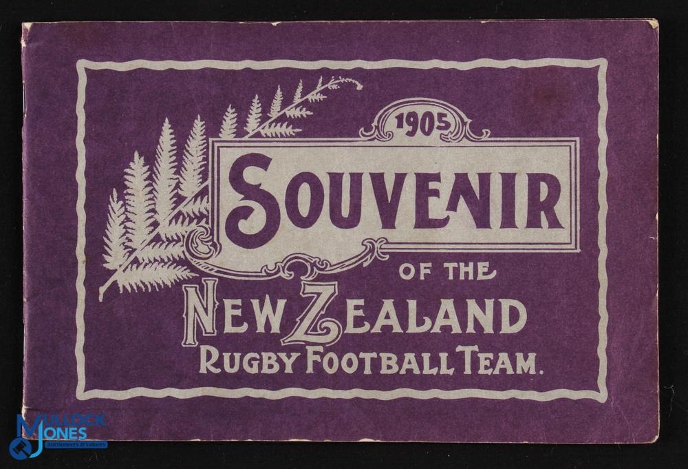 1905/1981 NZ Rugby Souvenir & Cigarette Card Set (2): The sought-after 1981 reprint of the rare - Image 2 of 7