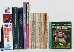 1949-2010 Rugby Annuals, Yearbooks etc (16): Playfairs 1949-50 (only Wales edition), 1950-57 inc &