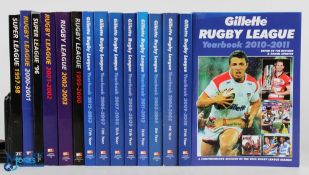 Gillette Rugby League Year Books, plus League Express (14): A run of Gillette year books from 2003/