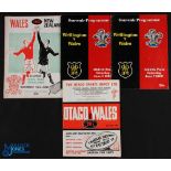 1969 Wales in NZ Rugby Programmes (4): The first Welsh tour Down Under, v Otago, Wellington (2) &