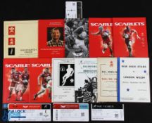 1953-2023 Llanelli Area Rugby Bundle (16): Lovely Ray Gravell Memorial Order of Service 2007; NZ