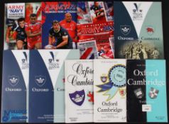 1969-2015 Twickenham Varsity & Services Rugby Programmes (9): Oxbridge clashes of 1969, 1981,
