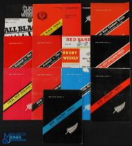 NZ Trials Rugby programmes (13): Wellington issues for the All Black trials of 1960 (all three),