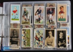 Rugby Cigarette Card Collection (over 500): Ideal for gap-filling or starting a collection, some
