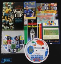 Mixed Football Memorabilia features 1960 Tiger Album of Football with badges internally, Sunday