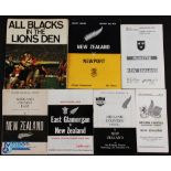 NZ in the UK etc 1972-3 Rugby Programmes (7): v Western Counties, Midland Counties (v both East &