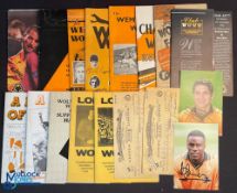 Collection of Wolverhampton Wanderers memorabilia to include 1946/47 Wolves Fan-Fare (4 pages) (