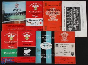 1951-1982 Big Match Rugby Programmes in Cardiff (8): Cardiff's 75th v 'the 1950 Lions', 1951; Empire