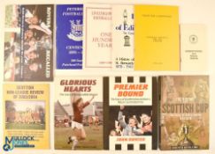Ten Scottish Football Club publications including Rovers Recalled, Peterhead FC Centenary 1891-1991,
