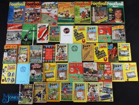 Period Football Annual Collection, a good selection mostly dating from the 1950s 60s with items of