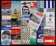 1968/69 Manchester Utd Div. 1 away match programmes (17) plus Exeter City (FAC), Watford (FAC);