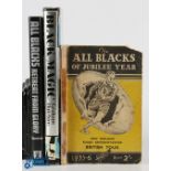 NZ on NZ Rugby Book Trio Set 1 (3): Sought-after 136pp softback record of the 1935-6 'All Blacks