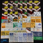 Rugby League Programmes 1959-1982 Castleford, Dewsbury, Doncaster, Huyton, Fulham & Halifax (51):