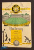 1948/49 Wolverhampton Wanderers v Chelsea Div. 1 match programme 7 May 1949; fair condition. (1)