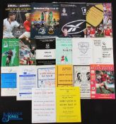1968-2011 Various Special Rugby Match Programmes (18): Wide spread. Many 'international/ big name