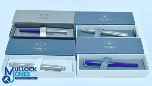 Selection of Parker Fountain Pens all in original boxes to include Parker IM Total of 4 all in