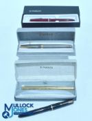 Selection of Parker Fountain Pens all in original boxes to include Parker Sonnet with 18k nib -