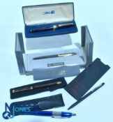 Selection of Pens to include Elysee - Pieue Cardiy - official FA Pen Ballpoint Pen together with -