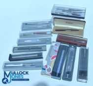 Collection of Parker Fountain Pens and Ballpoint pens including sets - all in original boxes (12)