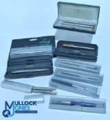 Parker Ballpoint Pens 10 in Total all in original boxes (10)