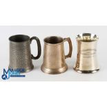 1936 Selangor Golf Club Winners Tankard plus 2x Others (3) - good collection of Pewter and EPNS Beer