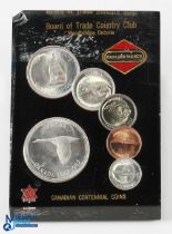 Carling World Golf "Board of Trade Country Club" Canadian Centennial Coin Collection Paper Weight