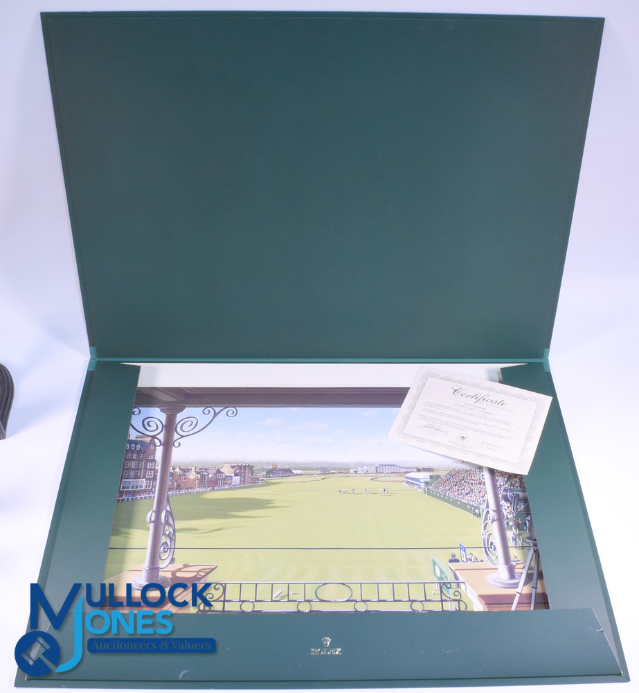 The Old Course St Andrews Signed Graeme W Baxter ltd ed Print, with COA No. 176 of 250, with in a - Image 3 of 3