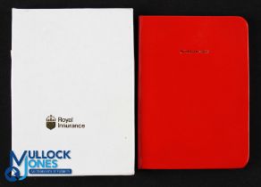 Scarce 1980 Royal and Ancient Golf Club St Andrews Deluxe Leather Rules of Golf Booklet - with