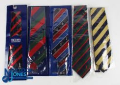 Collection Official Open Golf Championship Merchandise Neck Ties (5) 1997 Royal Troon Open in