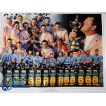 2006 Ryder Cup K Club European Team Signed Official Photograph Collage signed by 6 players -