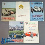 1960, 1961, 1964, 1966, 1967 BRDC Motor Sport International Trophy Silverstone programmes: the