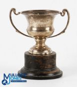 1922 Walton Heath Small Silver Golf Trophy - silver hallmarked London 1921, makers Charles