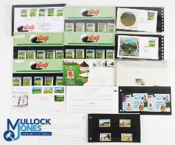 Golf Themed First Day Cover Stamps, Mint Royal Mail Set - covers from Isle of Man, Bermuda and Great