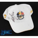 Graeme McDowell 2010 Ryder Cup Celtic Manor Official European Team Signed Cap - signed by Graeme