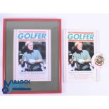 Jack Nicklaus Signed "The Golfer" Monthly Magazine July 1987 - signed to the front cover in ink