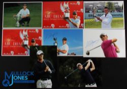 Martin Kaymer Signed Major Winners and Action Golf Press Photographs (8) to incl US PGA Championship