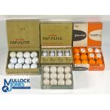 48x Assorted Boxed Golf Balls to incl' Spalding Top Flite Long Ball, Spalding Courier, assorted