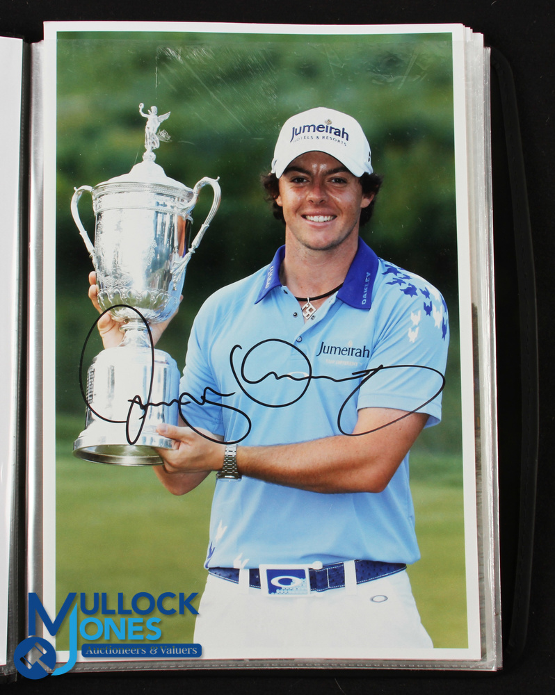 Rory McIlroy Collection of Signed Winners and Golf Action Press Photographs (17) - 10x with trophies - Image 2 of 5