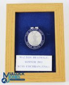 2011 Walton Heath Official Senior Open Golf Championship Enamel Money Clip - won by Russ Cochran (