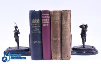 Collection of mid to late 19thc Golf Ball, Clubmakers and Plan Directories for The Edinburgh and