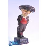 Reproduction Penfold Man Advertising Golfing Figure - non-smoking, on squared base with 'He played a