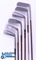 An Interesting Collection of Various Coated Steel and Steel Shafted Putters (6) to incl 5x Coated