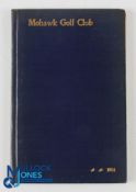 Scarce 1901 Mohawk Golf and Sports Club, Schenectady, New York Members Hand and Rule Book - formed