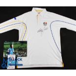 Graeme McDowell 2010 Ryder Cup Celtic Manor Official European Team Signed Shirt, Official Course