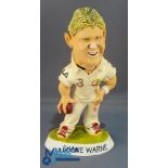 Shane Warne Sculpture by Ant Chandler - ltd ed resin model No. 63/1000, #23cm tall in original box