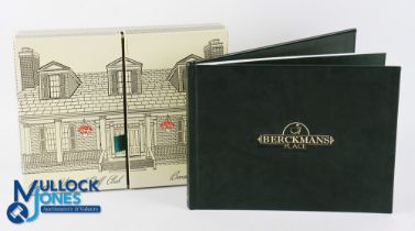 Augusta National Golf Club Berckmans Place Book with Deluxe Box/Slipcase. This Berckman's Place