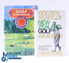 New Zealand Golf Books (2) incl' 'Golf In New Zealand A Centennial History' by GM Kelly HB with DJ