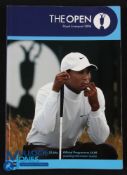 Tiger Woods 2006 Royal Liverpool Open Golf Champion Profusely Signed Programme - signed by the